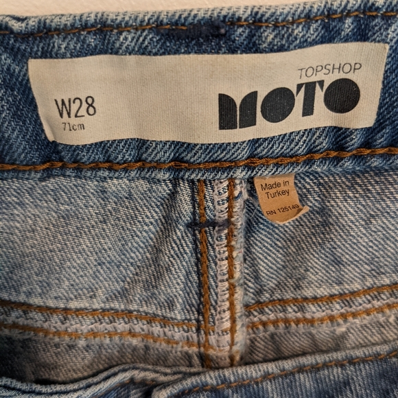 Women's High Rise Jean Shorts - Picture 7 of 7